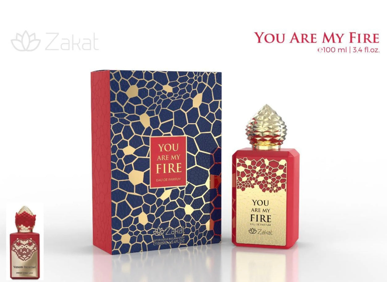 YOU ARE MY FIRE ROUGE BY ZAKAT PARFUMS