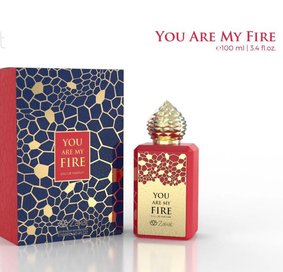 YOU ARE MY FIRE ROUGE BY ZAKAT PARFUMS