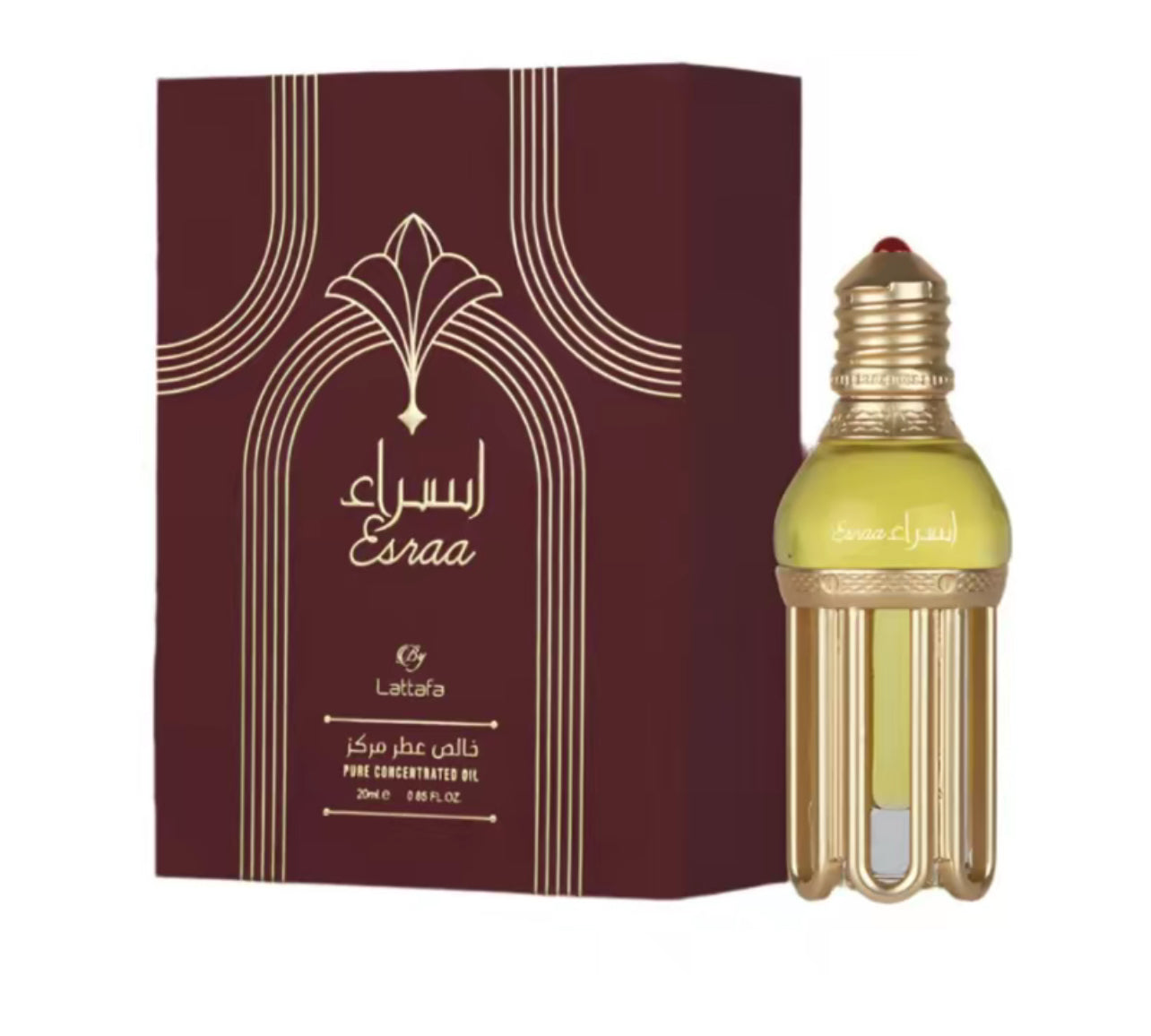 LATTAFA - ATTAR ESRAA PURE CONCENTRATED OIL 20ML