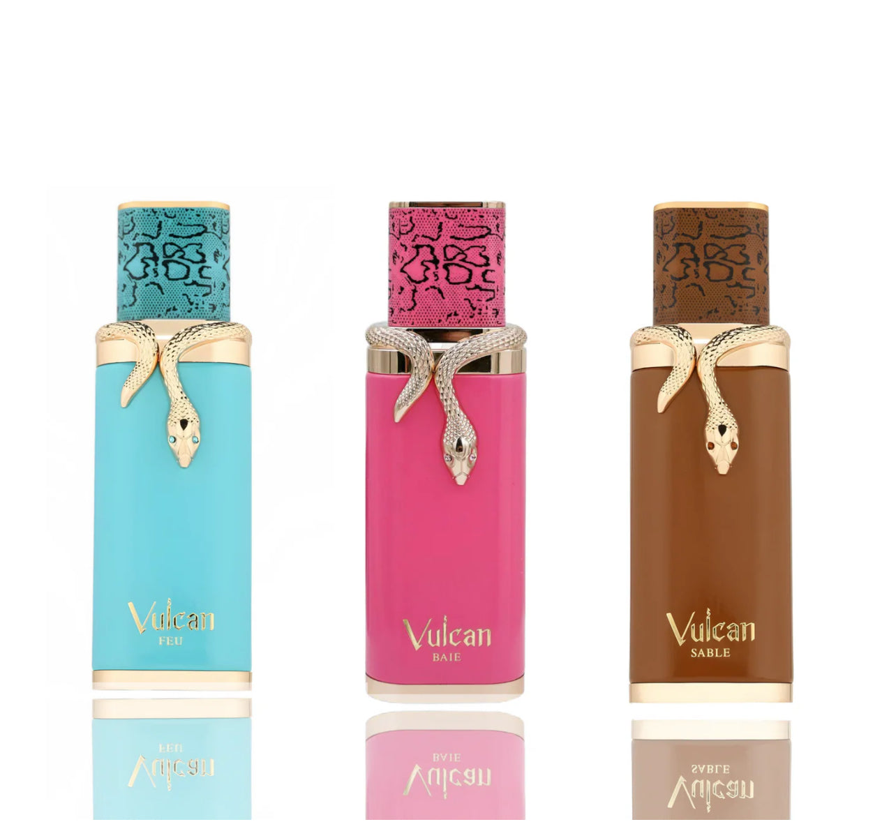 VULCAN SABLE & VULCAN FEU & VULCAN BAI BUNDLE 100ML