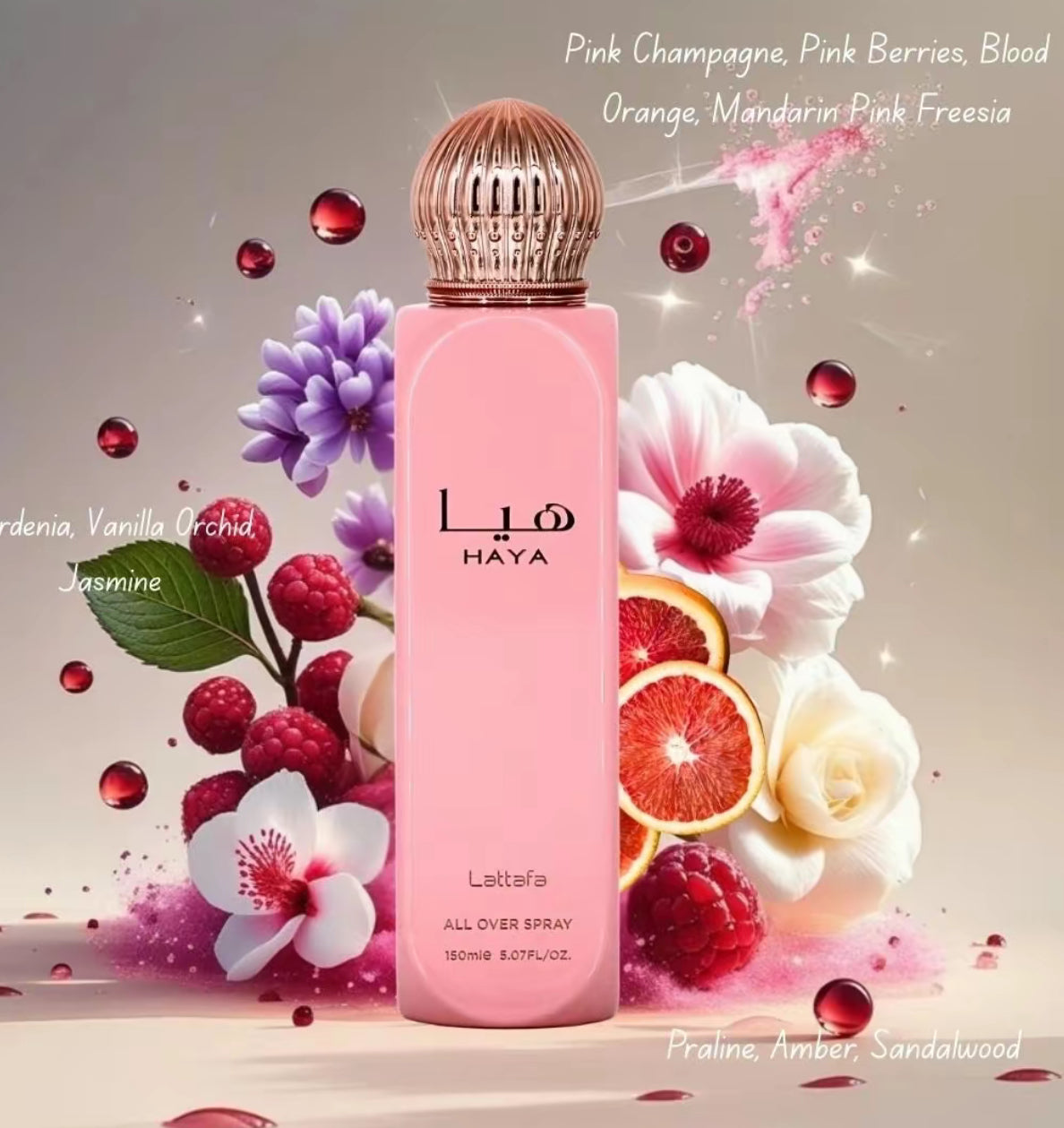 LATTAFA HAYA ALL OVER SPRAY 150ML
