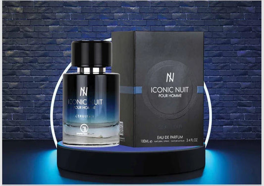 ICONIC NUIT POUR HOMME BY GRANDEUR 3.4 FL.OZ.