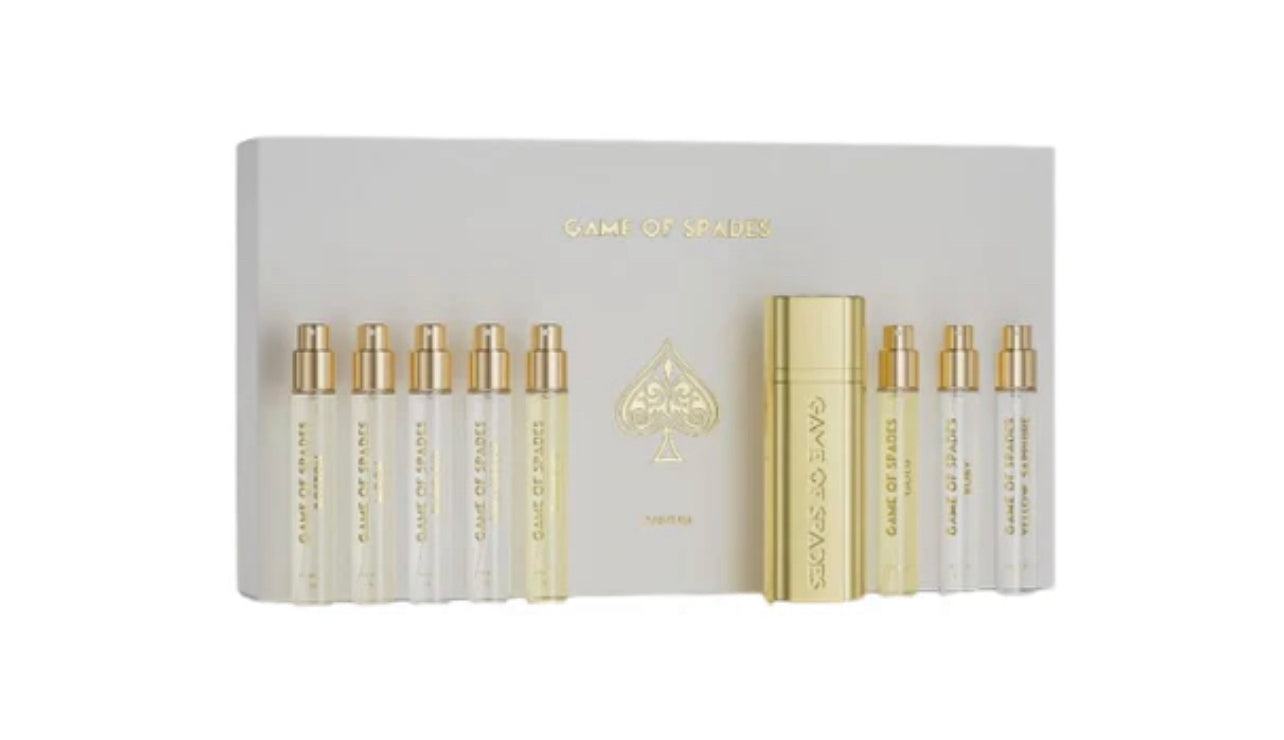 JO MILANO GAME OF SPADES SET COFRET WHITE 9 PCS U EDP