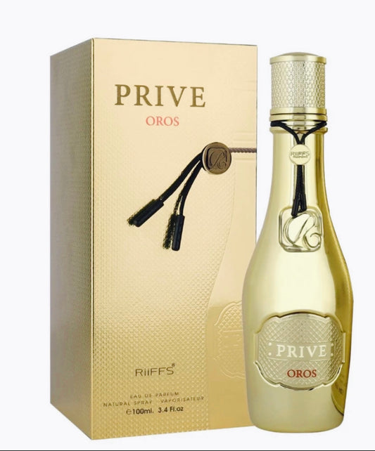 PRIVE OROS BY RIIFFS EAU DE PARFUM 3.4 FL.OZ