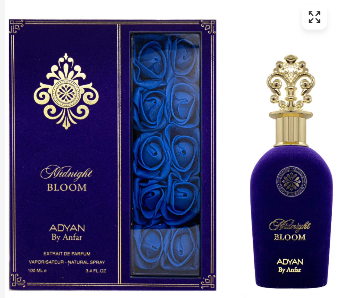 MIDNIGHT BLOOM BY ADYAN EXTRAIT DE PARFUM 3.4FL. OZ