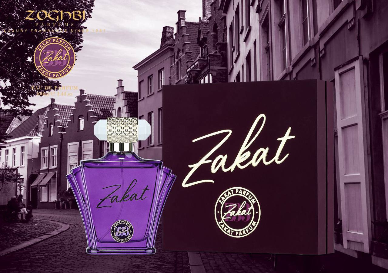 Z33 ZAKAT BY ZOGNBI LUXURY FRAGANCE EAU DE PARFUM 3.4FL. OZ.