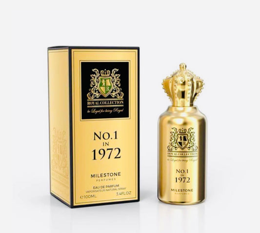 No.1 IN 1972 BY MILESTONE EAU DE PARFUM 3.4FL.OZ