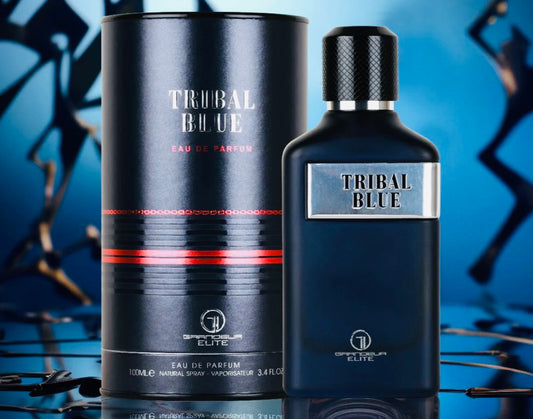 TRIBAL BLUE BY GRANDEUR ELITE EAU DE PARFUM 3.4FL. OZ