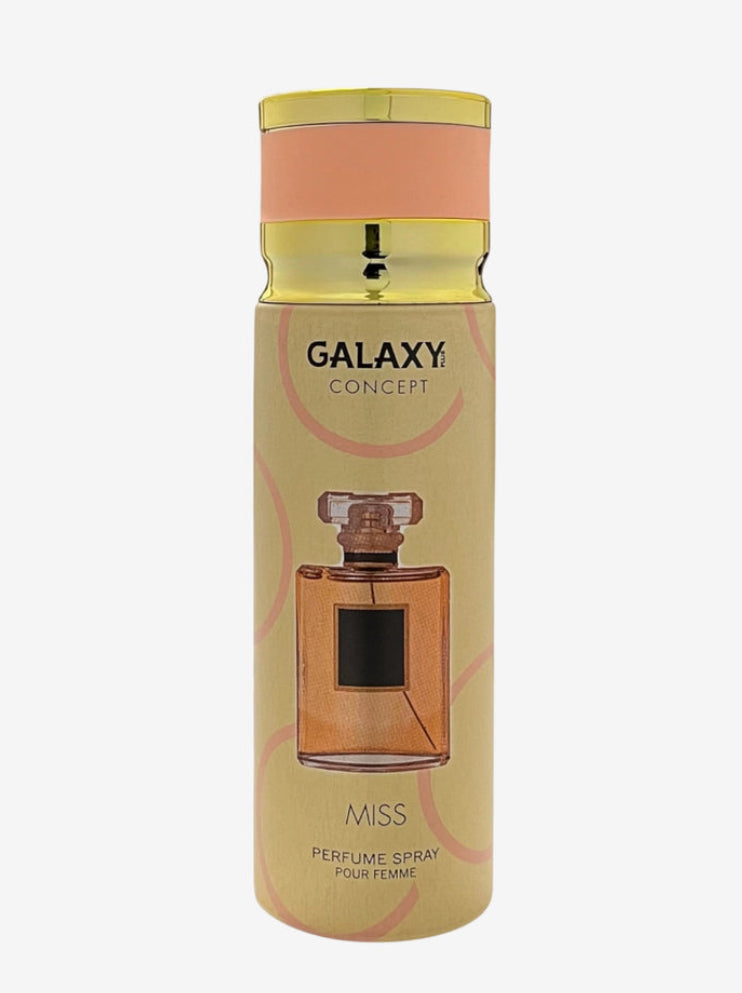 GALAXY CONCEPT MISS PERFUME SPRAY POUR FEMME e200ML