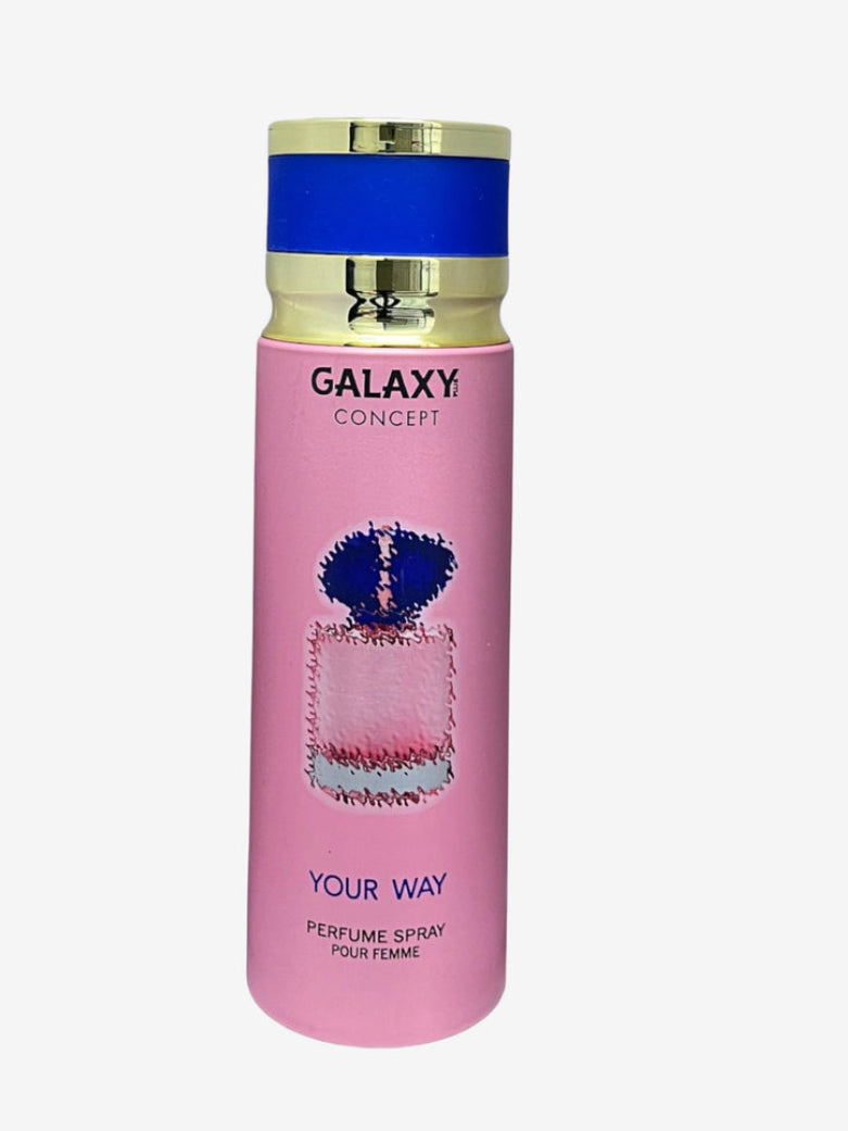 GALAXY CONCEPT YOUR WAY PERFUME SPRAY POUR FEMME e200ML