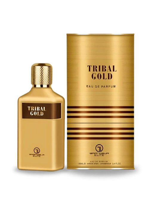 TRIBAL GOLD BY GRANDEUR ELITE EAU DE PARFUM 3.4FL. OZ