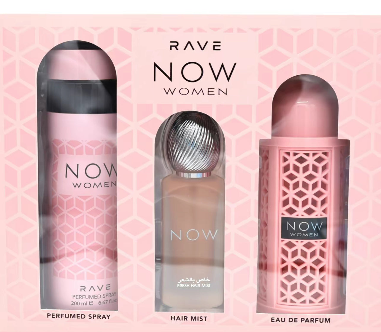 NOW RAVE WOMEN GIFT SET 3PCS