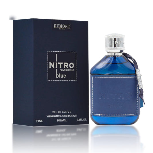 NITRO BLUE BY DUMONT PARIS 3.4 Oz EDP