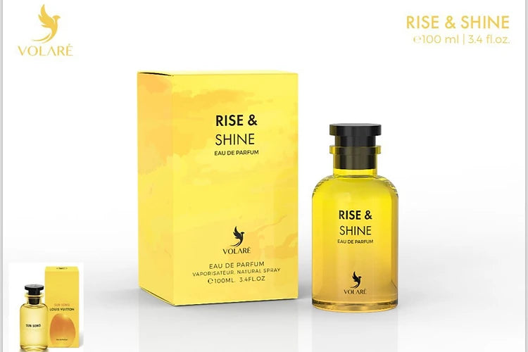 RISE & SHINE Eau De Parfume By VOLARE - Sun Song