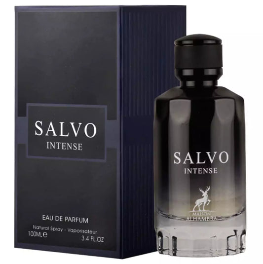 SALVO INTENSE BY MAISON ALHAMBRA EAU DE PARFUME 3.4 FL. OZ