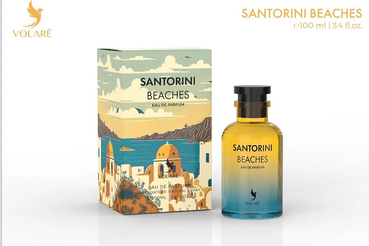 SANTORINI BEACHES Eau De Parfume By VOLARE - On The Beach