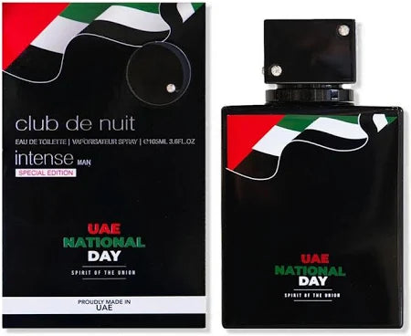 CLUB DE NUIT INTENSE MAN SPECIAL EDITION UAE NATIONAL DAY SPIRIT OF THE UNION