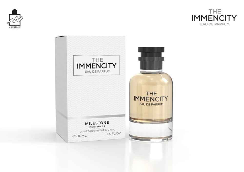 THE IMMENCITY BY MILESTONE EAU DE PARFUM 3.4FL. OZ.