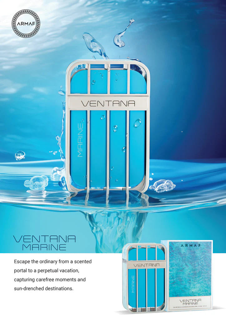 VENTANA MARINE EAU DE PARFUM 3.4 Oz