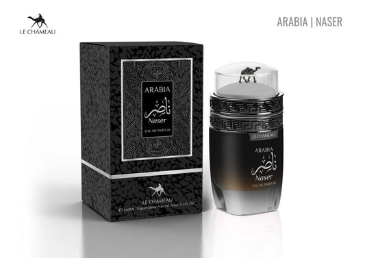 ARABIA NASER BY LE CHAMEAU EAU DE PARFUM 3.4FL. OZ.